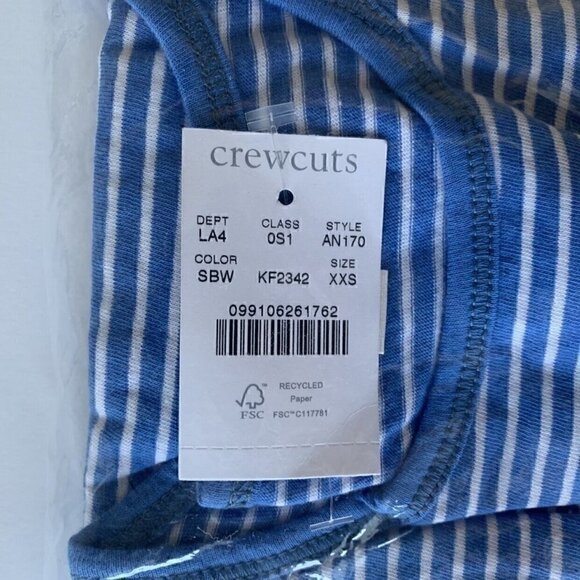 NWT Crewcuts Girl Striped Maxi Tank Dress XXS 2T 3T - Picture 7 of 7